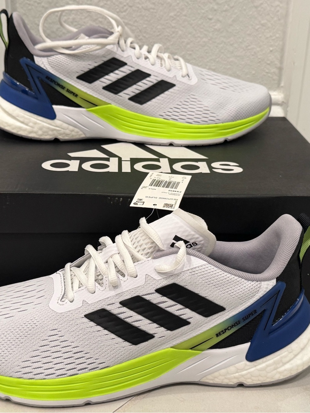 Adidas Men’s Response Super Running Shoes sz 9.5